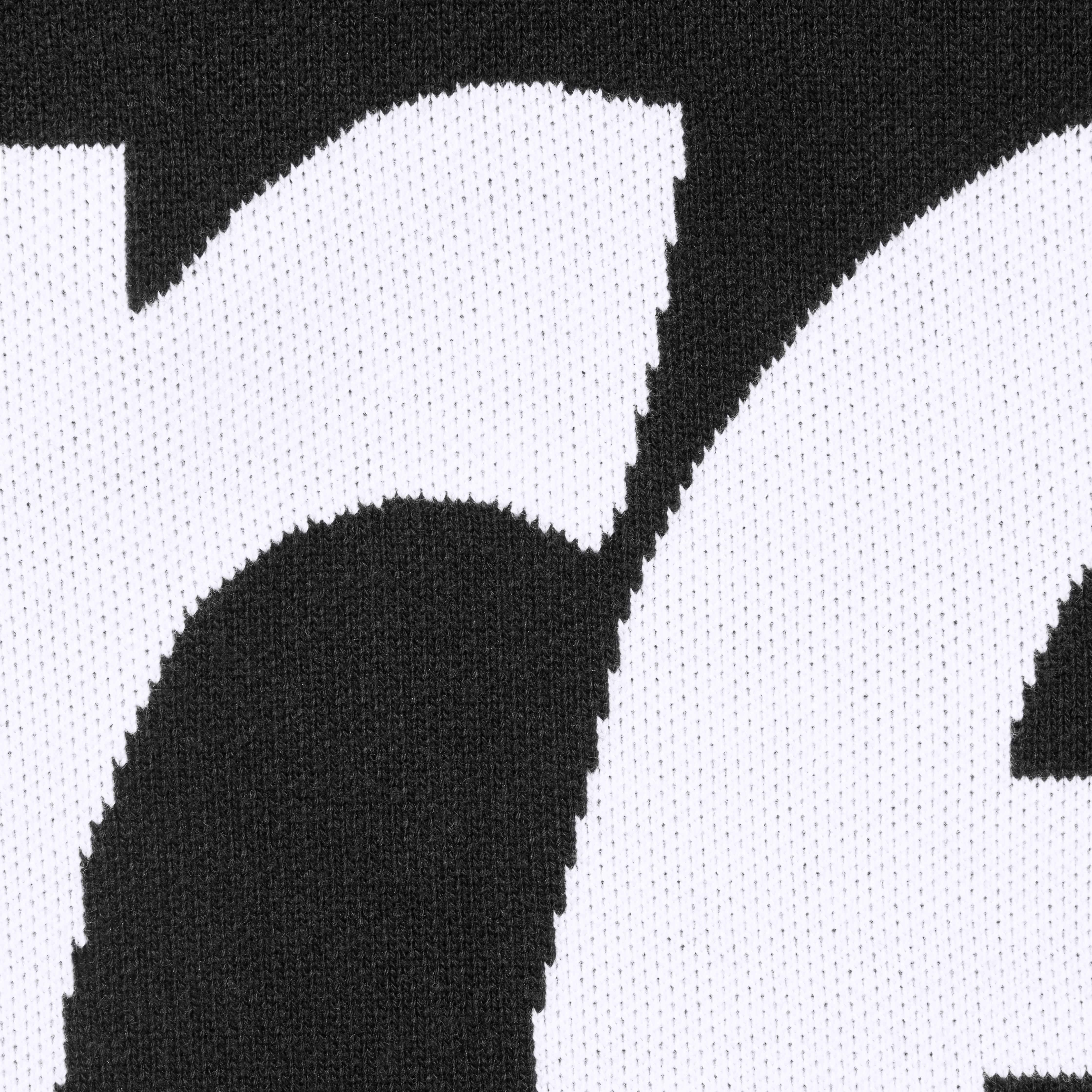 Big Logo Jacquard Hooded Sweatshirt view 8